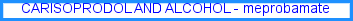 muscle relaxants, carisoprodol generic equivalent